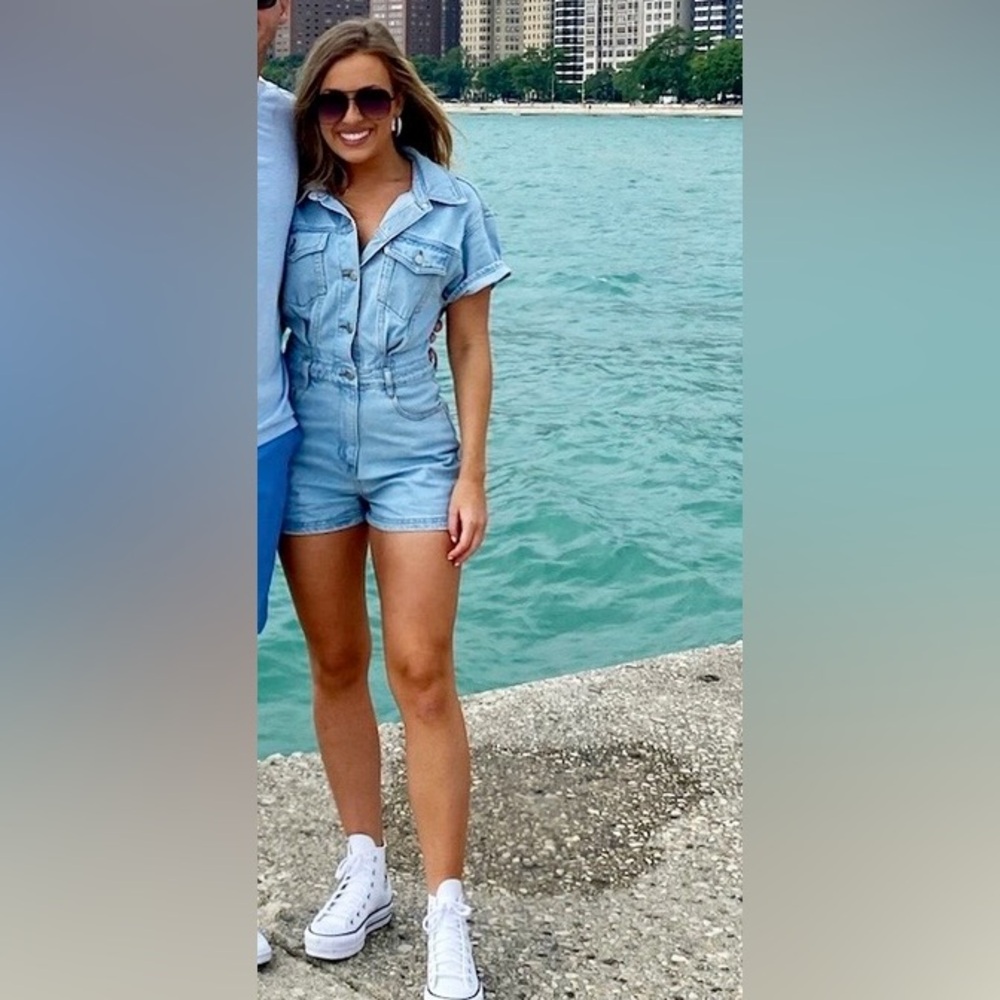Denim Blue Women's Shorts